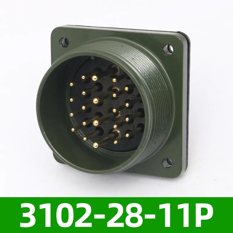 

Водонепроницаемая авиационная разъемная розетка 5015, 22 контакта, MS3108A28-11S, MS3102A28-11P