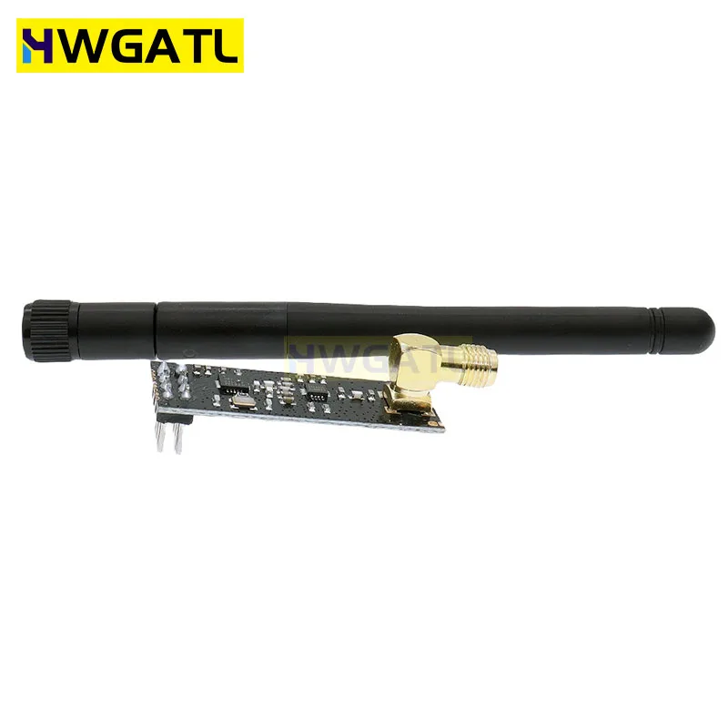 HWGATL NRF24L01+PA+LNA 2.4G Wireless Module 1100-Meter Long-Distance With Antenna