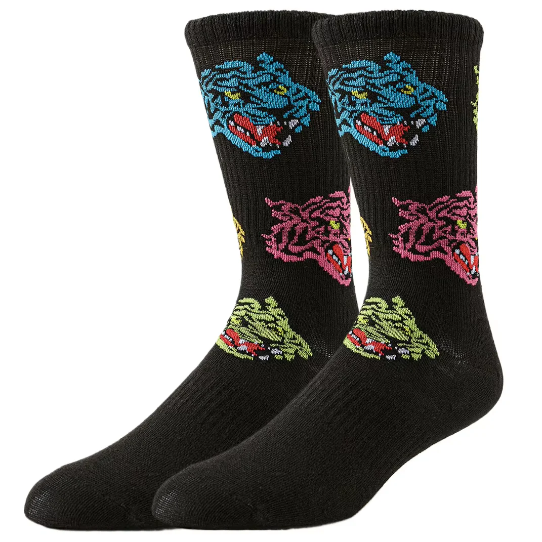 Мужчины Женщины Череп Трубка Носки Счастливые Носки Уличная Мода Дизайнер Хип-Хоп Забавные Новинки Платье Носки Теплые Комфортные Зимняя Повседневная Одежда