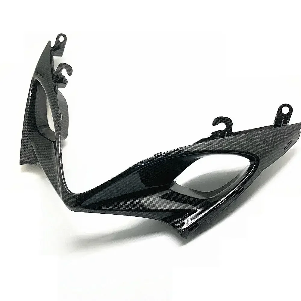 Carbon Fibre Color Upper Front Fairing Cowl Nose For Suzuki GSX-R 1000 GSXR 1000 2007-2008 K7 K8