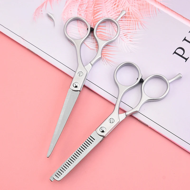 6.5 Inch Hair Scissors Thinning Barber Cutting Professional Hair Shears Scissor Tools Stainless Steel Hairdressing Scissors 1PC