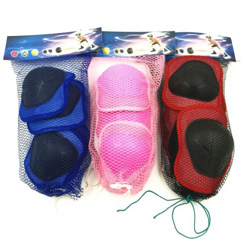 Kids Boy Girl Safety Helmet Knee Elbow Pad Sets Children Cycling Skate Bicycle Helmet Protection Guard