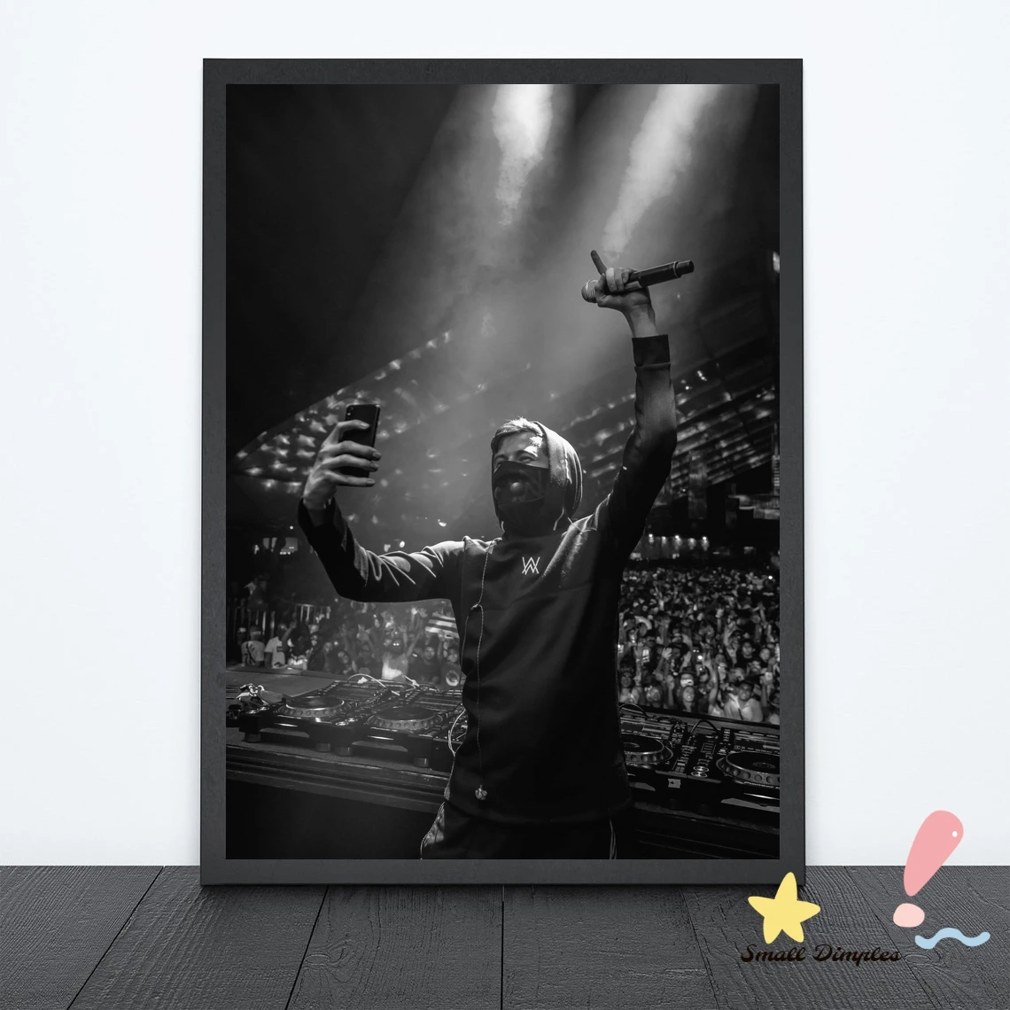 Alan Walker DJ Music Star Poster Canvas Art Print Home Decoration Wall Painting ( No Frame )