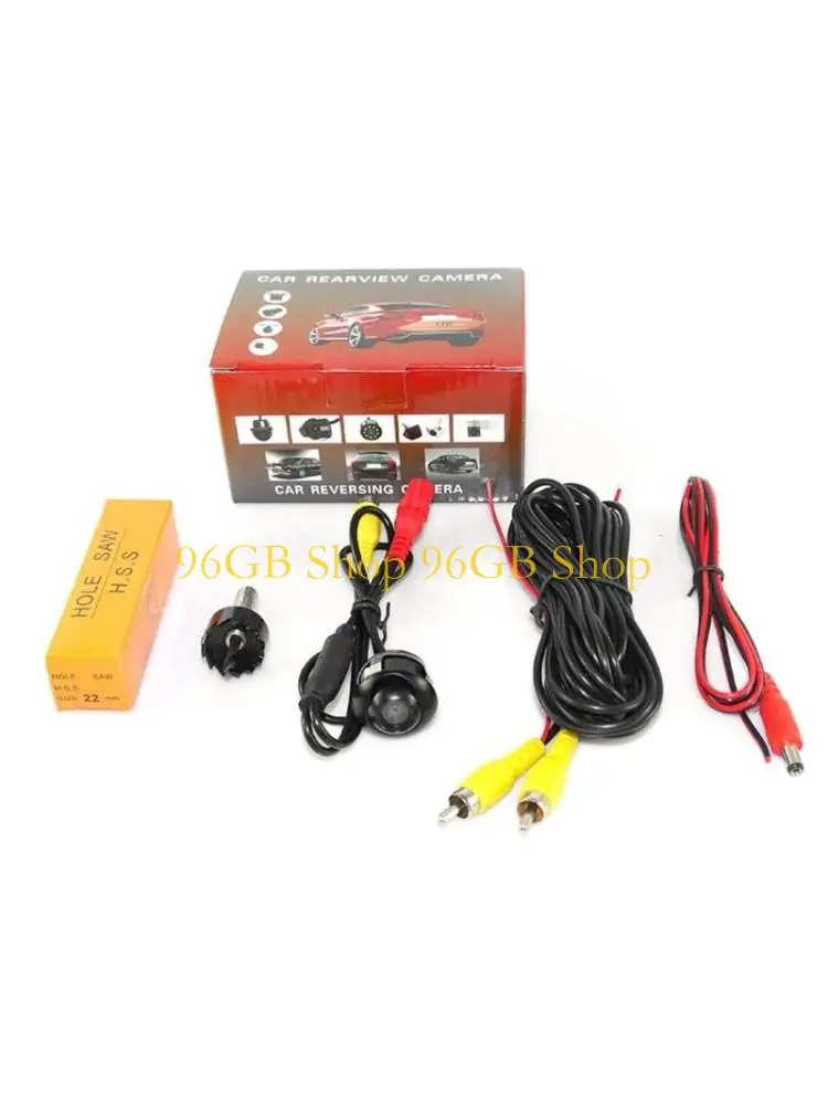 96GB Reverse Rear View Camera Clear Waterproof for Car Auto Vehicle SUV