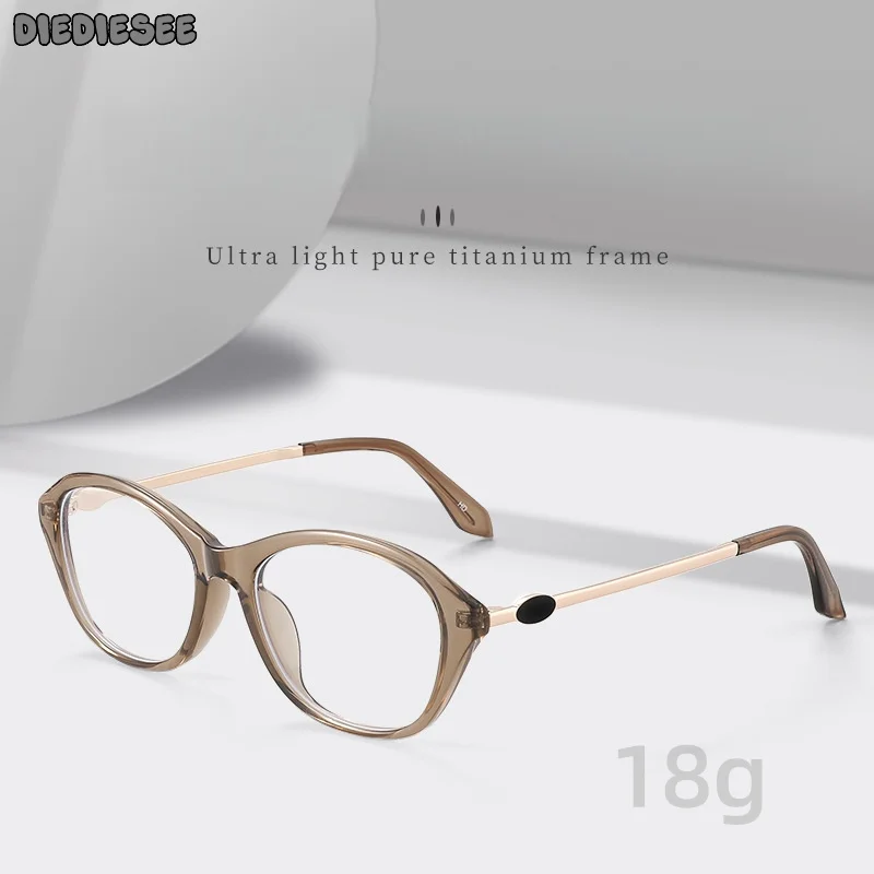 

DIEDIESEE's New Retro Anti Blue Light Slimming Metal Eyeglass Frame Can Be Paired With Myopia And Hyperopia Eyeglass Frames 8067