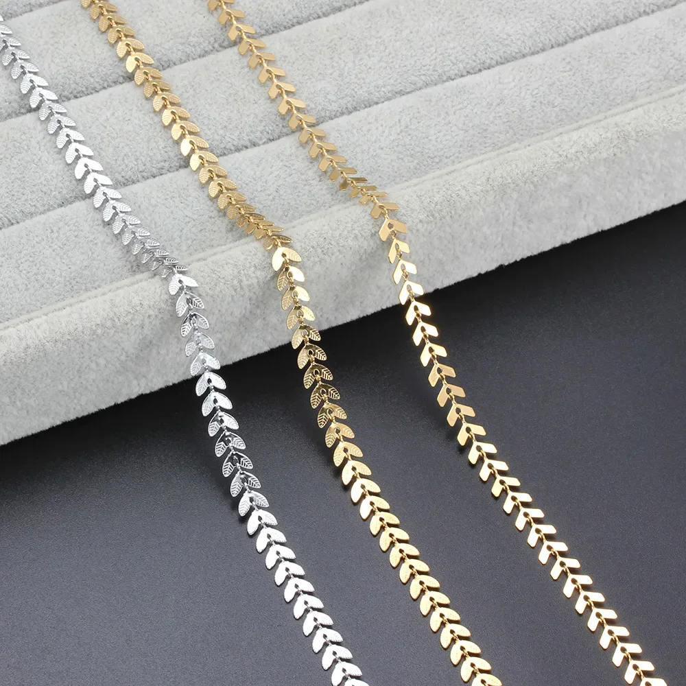 Stainless Steel Necklace For Women Gold Silver Color Statement Arrow Vintage Neck Chain Choker Wholesale Jewelry 16 20 Inch