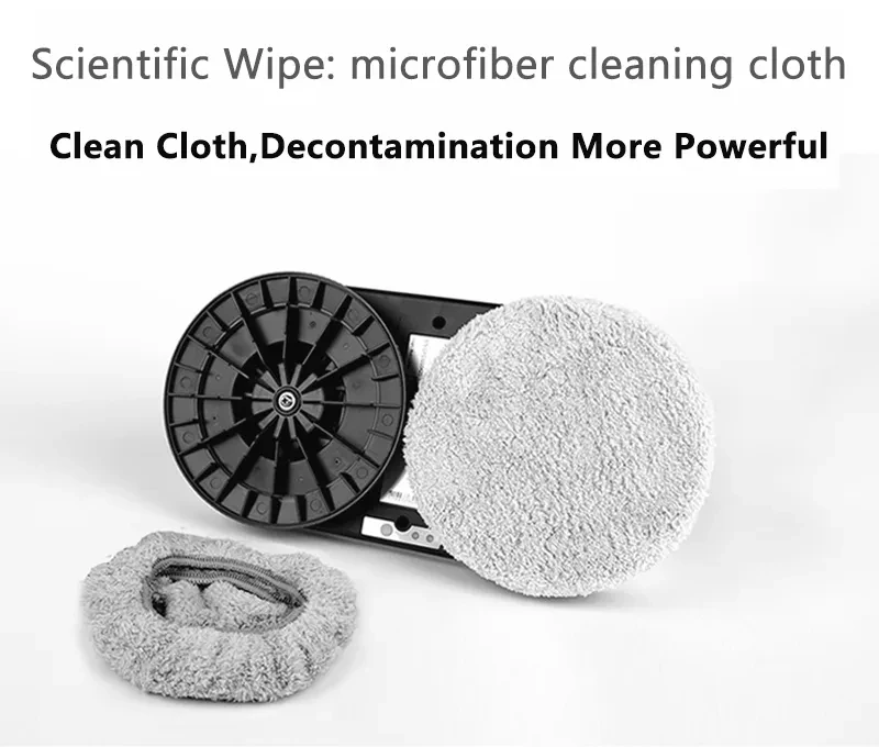 مناديل تنظيف النوافذ من hobot طراز 188 168 198 388 ، قماش تنظيف من Puruikai ، تنظيف النوافذ ، ممسحة روبوت ، ملحقات تفريغ الهواء #6