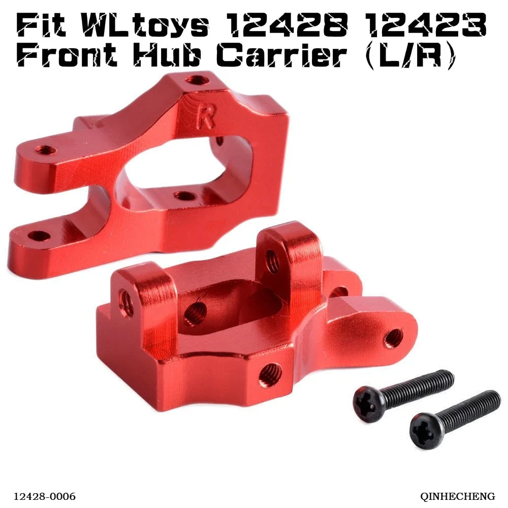 RC 0006 Aluminum Front Hub Carrier(L/R) Fit WLtoys 1/12 12428 12423