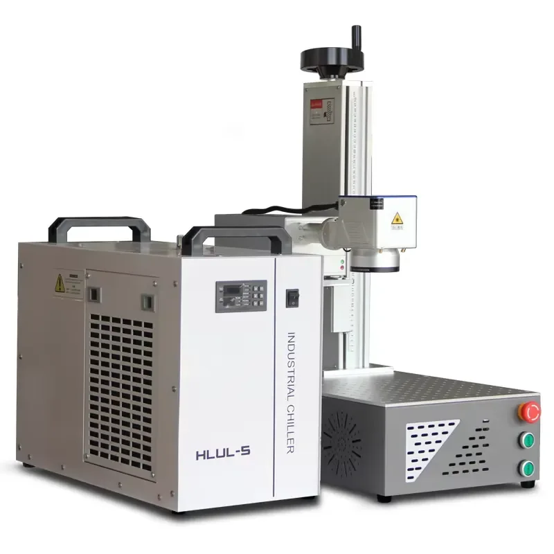 Portable Mini UV Marking Machine Engraving Machine for Glass Crystal Plastic Metal Shells UV Printer
