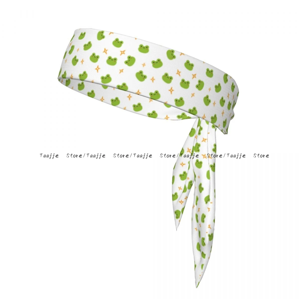 

Sweatband Bandanas Cute Frog Hairband Head Tie Sports Headband Hair Accessories