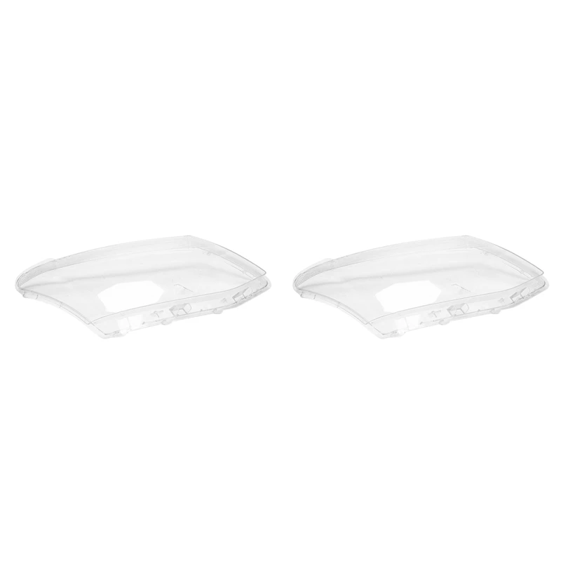 2X Right Side For Isuzu D-Max Dmax 2012-2016 Car Headlight Lens Cover Head Light Lamp Transparent Lampshade Shell Glass