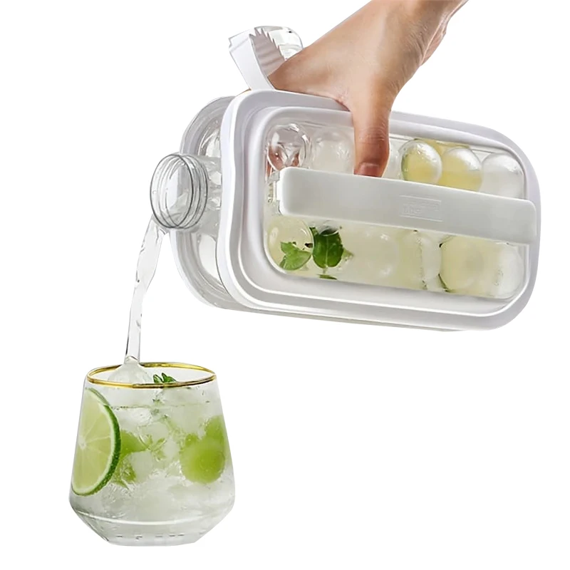 

Недосорный лоток для кубиков льда с крышкой. Инновационный запатентованный лоток для льда для морозильной камеры. Силиконовый лоток для кубиков льда для морозильной камеры. Летние кухонные инструменты.