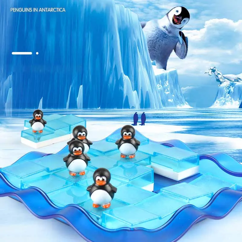 Penguins On The Antarctic LabyrinthProblem Solving Toys Logical Thinking Logic Training Parent-child Interaction Tabletop Game