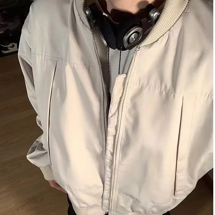 

Мужская бейсбольная майка большого размера, повседневная уличная одежда High Street Cool Jaet, осень-зима, большой размер 250, рабочая одежда