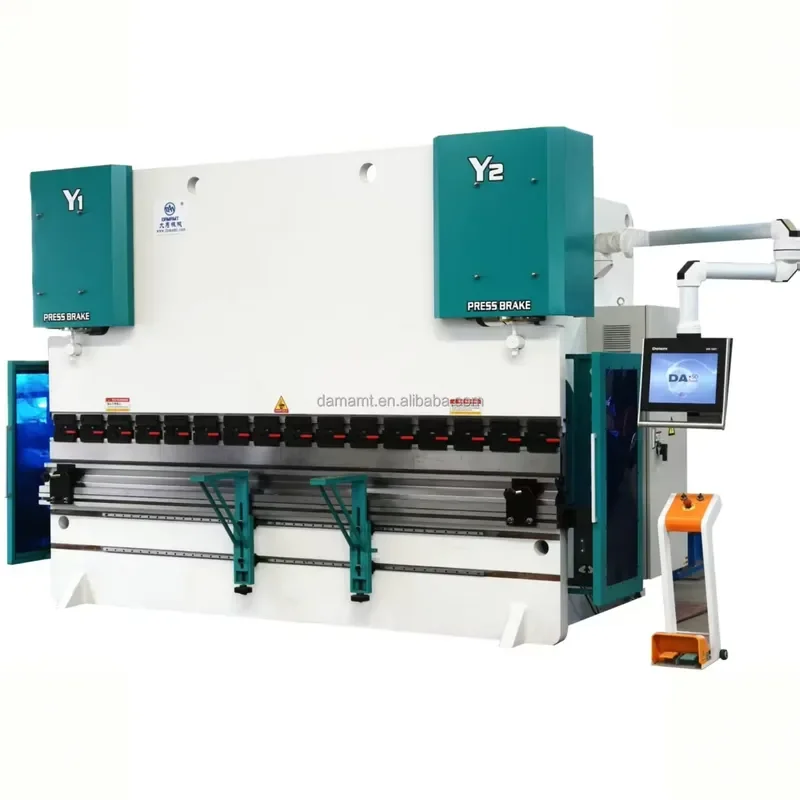 Crusher Factory 200T/4000 3axes 4Axis CNC Sheet Metal Bending Machine DA69T DA58T Hydraulic CNC Press Brake