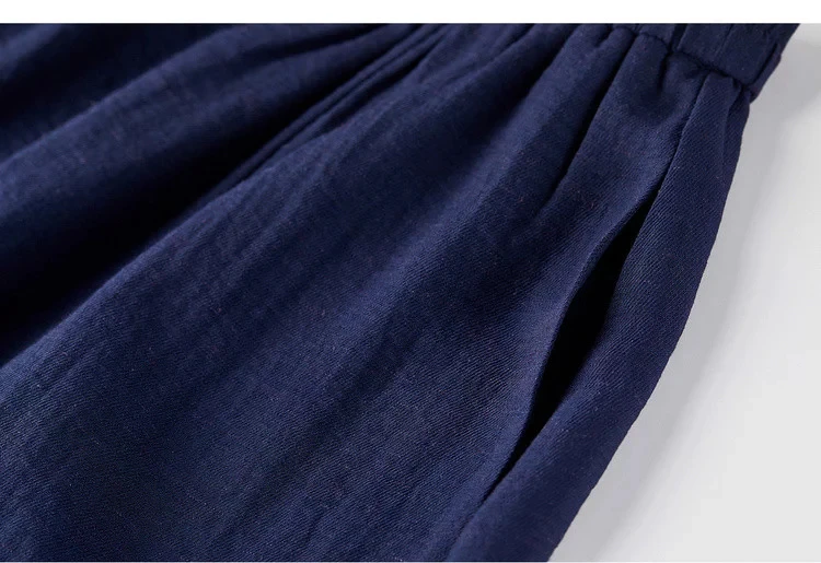 SENTUBILA Minimalistischer A-Linien-Rock für Damen, Sommer 2026, Neuer Lässiger Rock mit Elastischem Bund, Langer Lockerer Rock, Damenbekleidung 162QA5883 – Detail 34