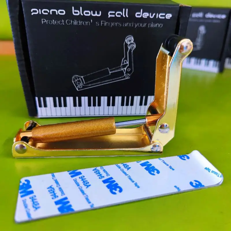 Piano Slow Fall Device Hydraulic Hinge Buffer Thin Damper Universal Piano Parts Accessories
