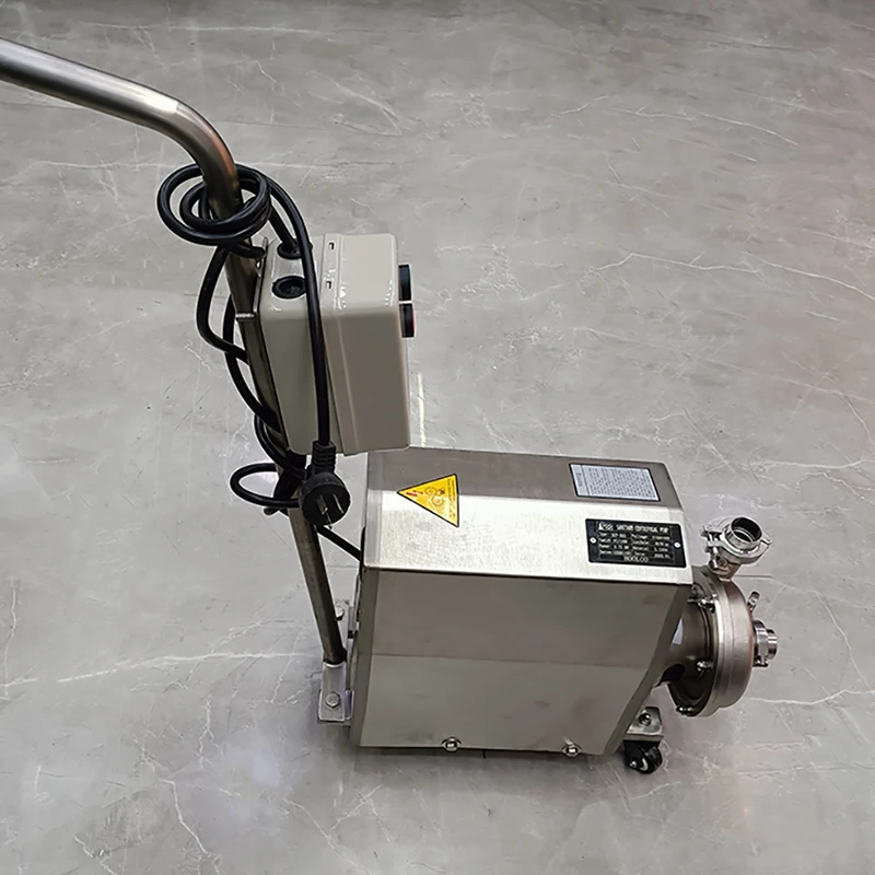 

Hooloo SCP-B25 Series Sanitary Centrifugal Pump GD22011501 3T/16M SS304L Pumping water/wort/sugar water