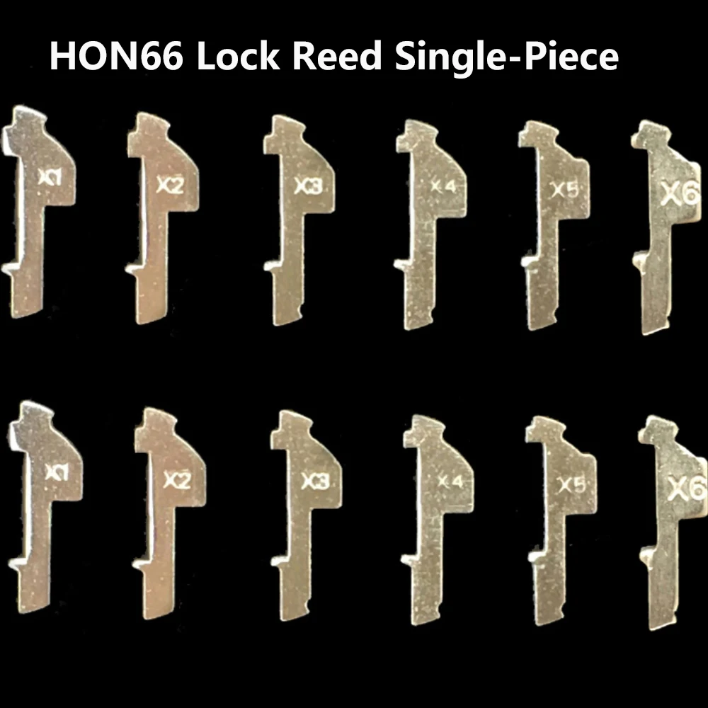 JMCKJ 100PCS/LOT Car Lock Plate For HONDA HON66 Lock Reed Car Lock Repair Accessories Kits Single-Piece Sale Accessories