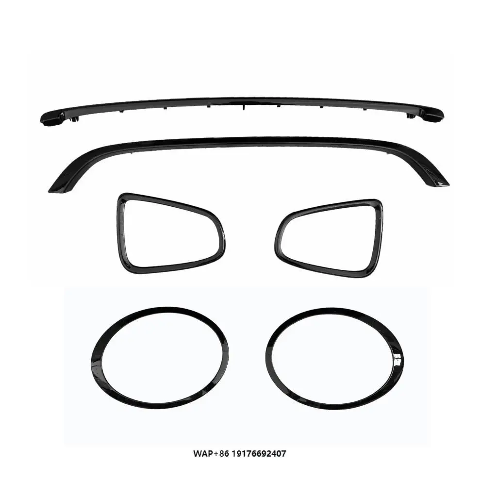 

6-Piece Gloss Black ABS Trim Kit forBMW MINI R55/R56/R57/R58/R59 (2007-2015)