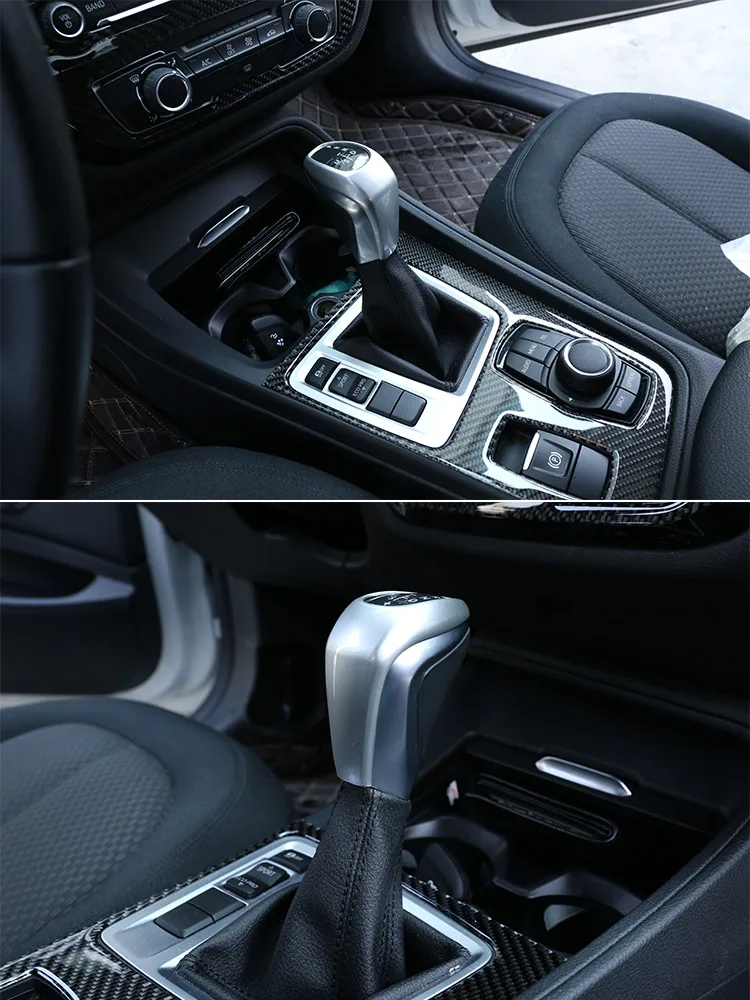 Für BMW X1 F48 2016-2019 ABS Auto Shift Kopf Abdeckung Dekorative Aufkleber Auto Innen Zubehör Für BMW 2er F45 F46 2015-201 – Detail 7