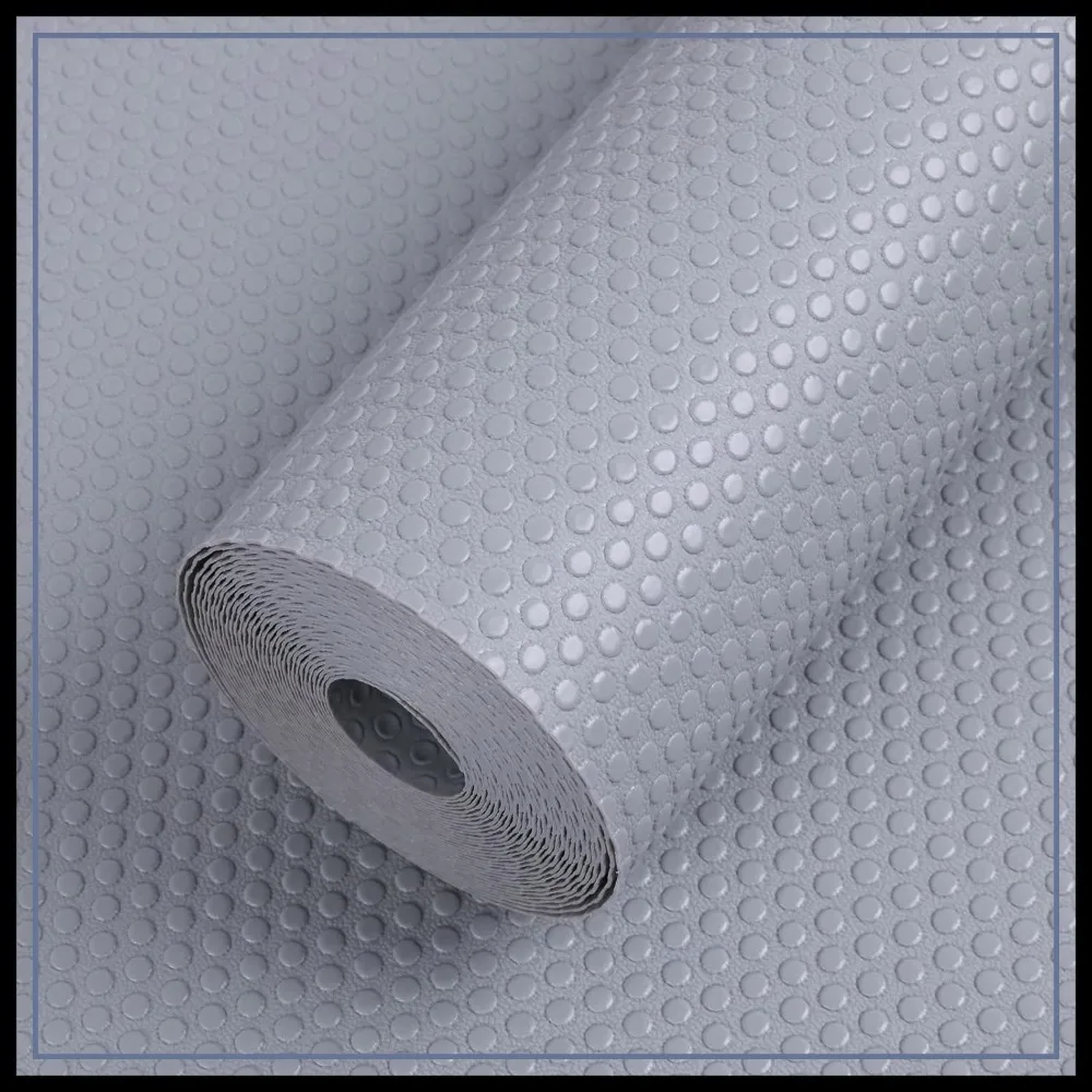 

20" x 300" Waterproof Under Sink Mat, Non-Adhesive Easy Cut Drawer Liner for Kitchen Cabinets, Light Grey