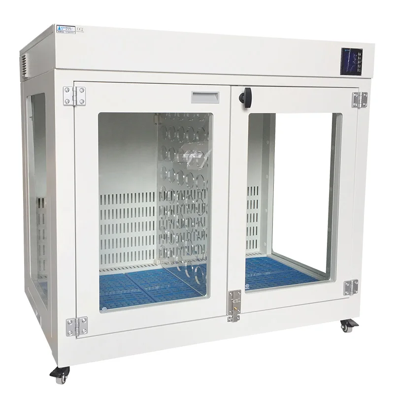 Stainless Steel Iron Dog Hair Dryer Cabinet For Pets With 3500W Charging Power Source