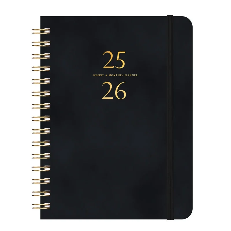 2025 Planner, Weekly and Monthly Planner Spiral BoundJuly 25th to June 26th Hardcover 2025 Calendar Planner Book with Tabs