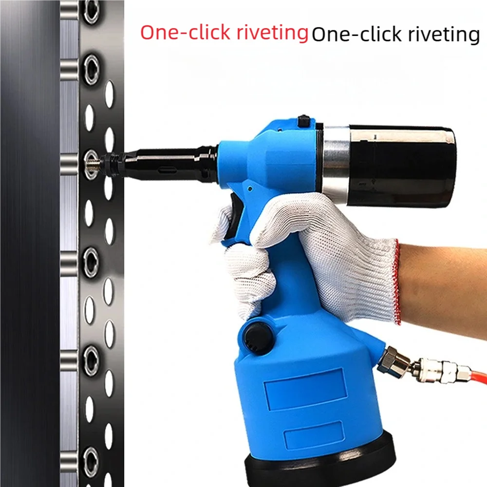 Pistola per dadi per rivetti Pneumatica industriale automatica idraulica per dadi per rivetti M3 M4 M5 M6 M8 M10 M12