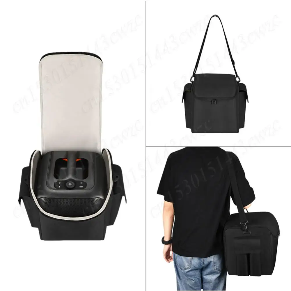 Speaker Storage Bag Organizer Travel Carrying Case for JBL PartyBox Encore Essential Speaker Shoulder Bag Travel Protective Case