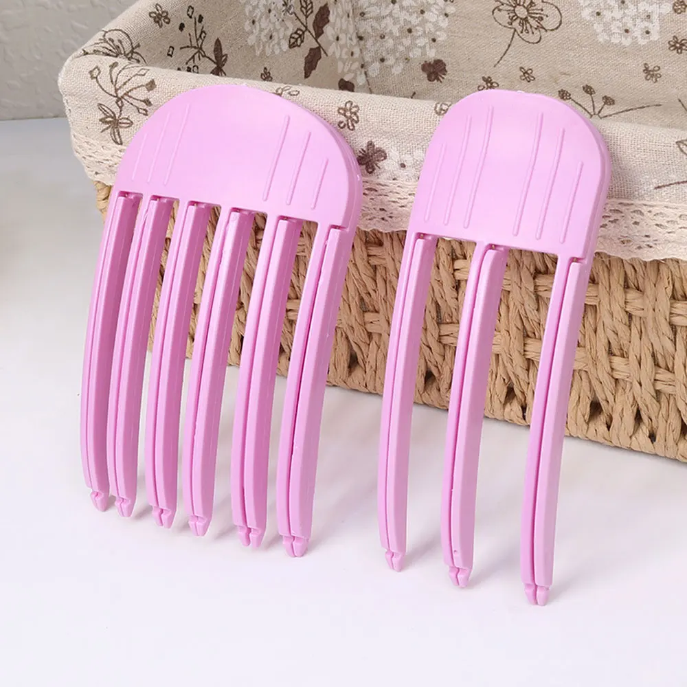 Diy Headpiece High Cranial Top Plastic Comb Pad Hair Root Hairpin Fluffy Clip for Women Lazy Hair Styling Tools Hair Accessories