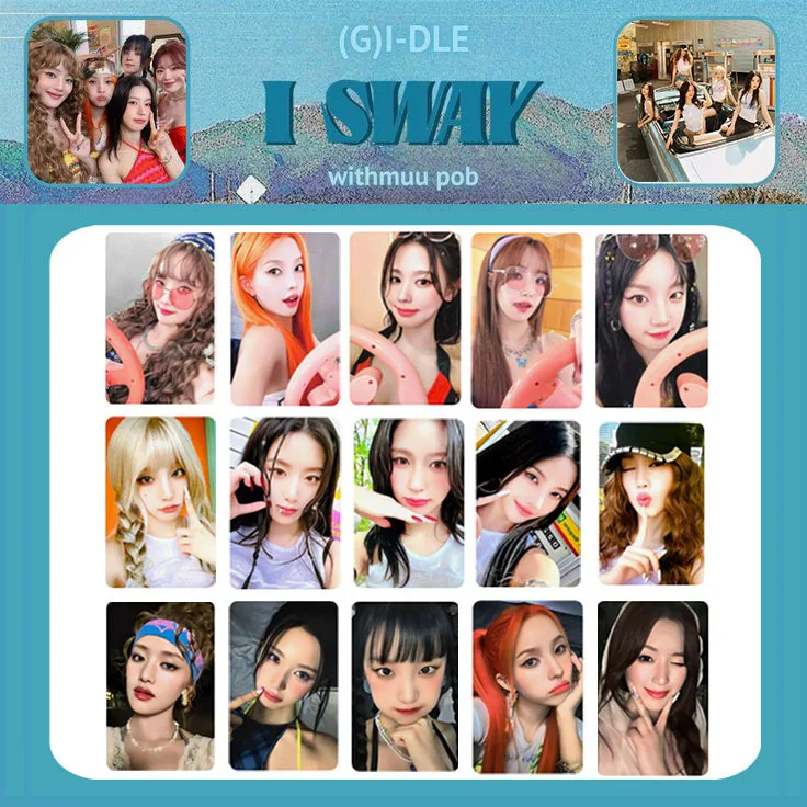 

(G) I-DLE "I SWAY" EL SW Special Offer Random Lucky Card Postcard