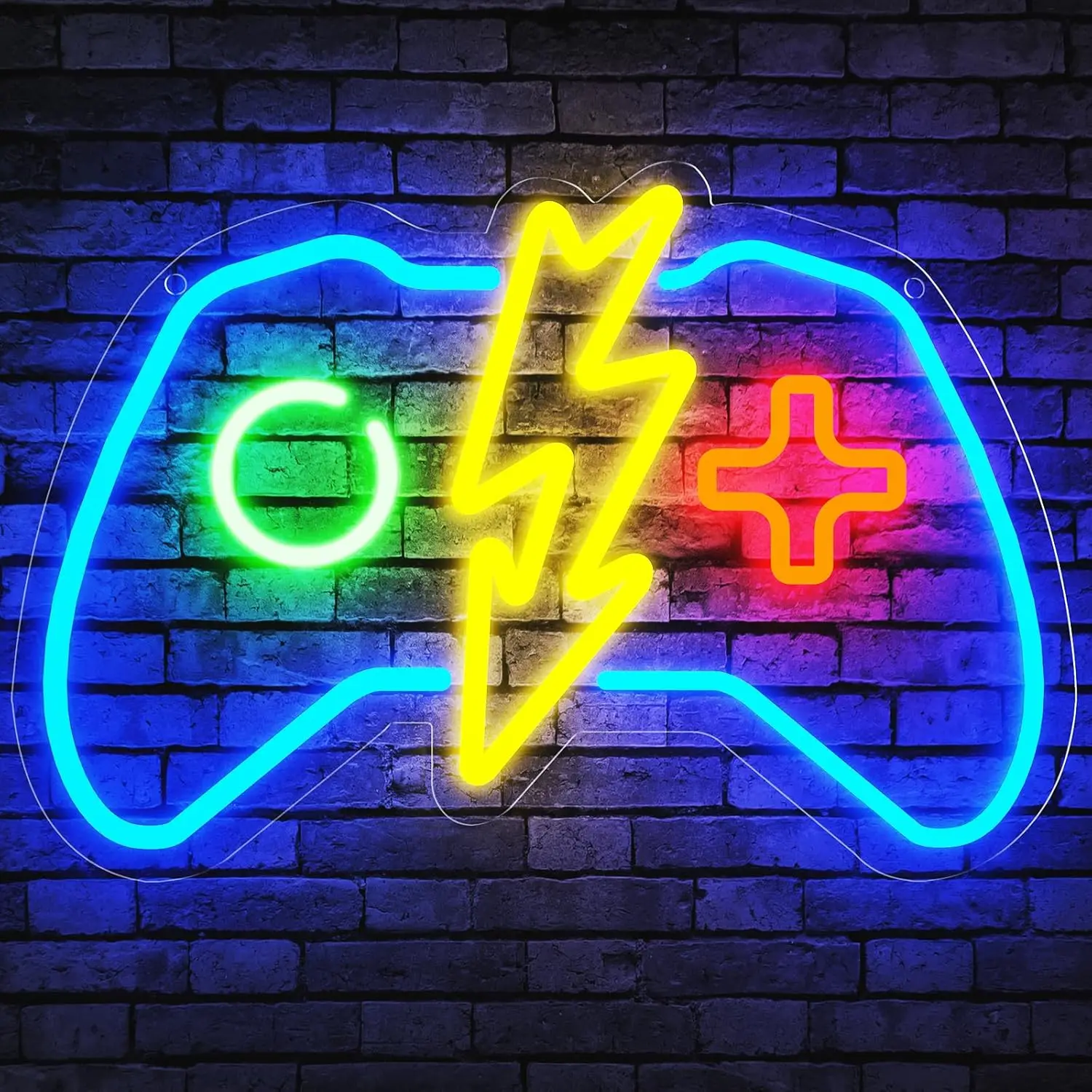 

Gaming Neon Signs USB Powered LED Neon Lights for Wall Decor Video Game Room Ideal Decoration for Boys Teens Children Room