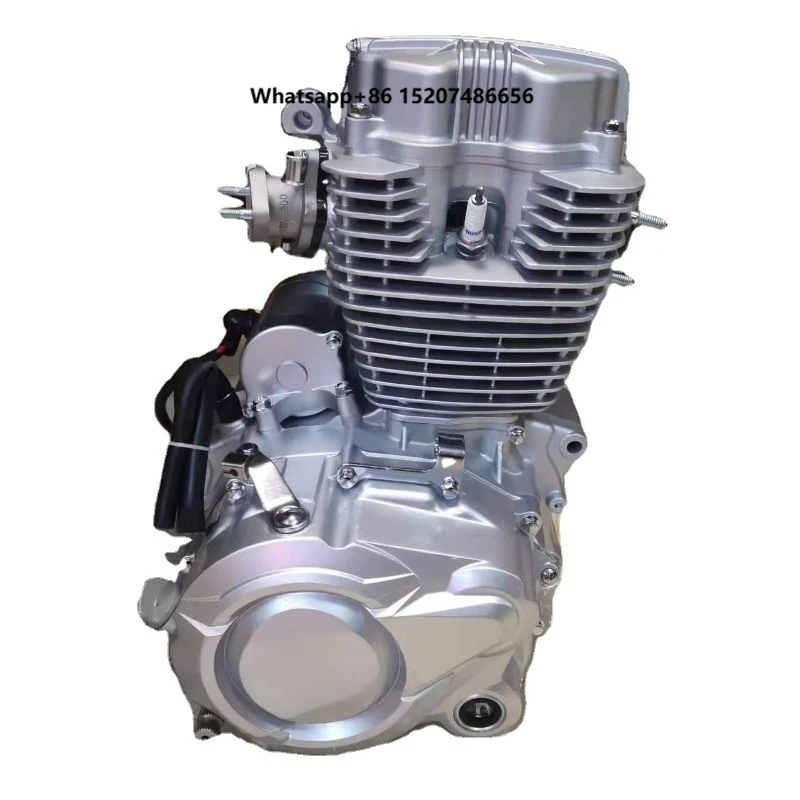 Good Heat Dissipation Affordable Maximum Torque Electric Motorcycle Engine 150cc 175cc D110