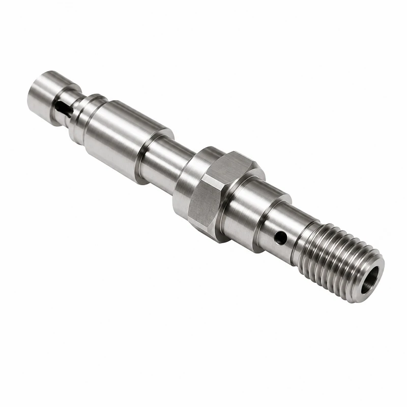 Custom CNC Machining Service High Precision Stainless Steel 304/316 Micro Threaded Parts for Automation