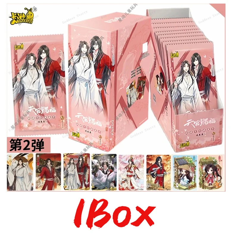 New Kayou Heavenly Officials Blessing Card Hobby Husbando Collection Card Doujin Booster Box Toy Board  Card Birthday Gifts