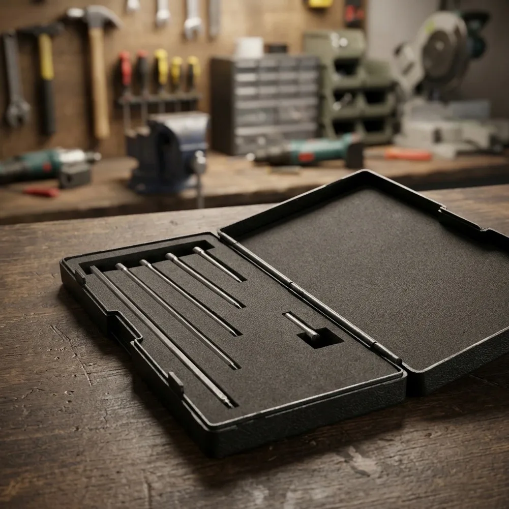 6pc Indicator Extension Rod Set Designed for For dial Indicators with Seamless M2.5 Thread Integration and Rigidity
