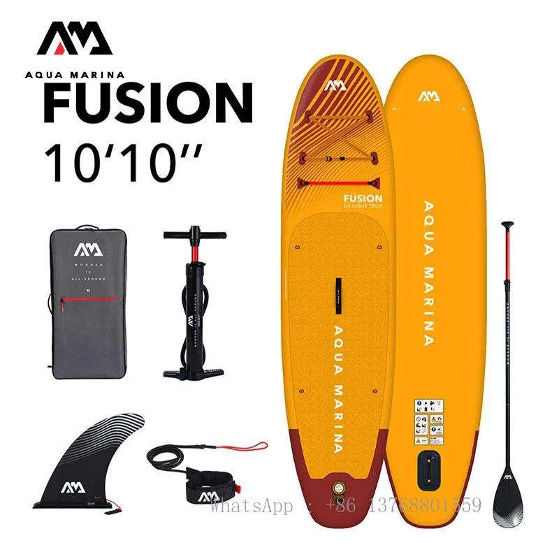 AQUA MARINA FUSION Stand Up Paddle Board Surfing Surfboard Longboard SUP Water Sports Accessory Inflatable 3.