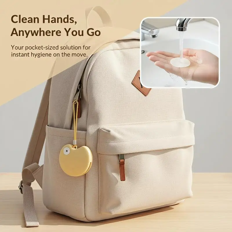25 Sheets Disposable  Hand Wash Sheets Gentle Skin Friendly For Travel Camping Use