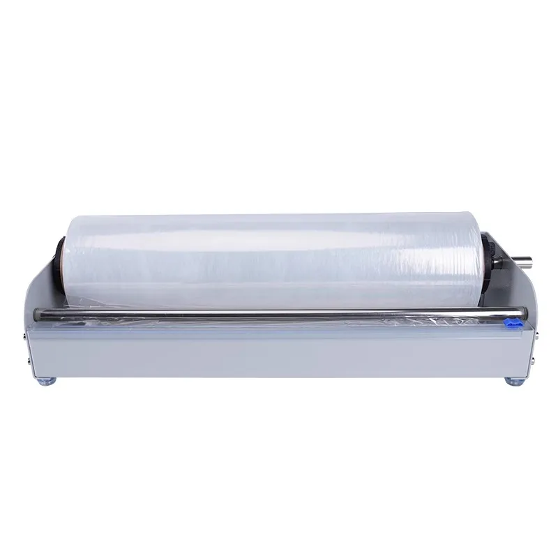 Máquina Envolvedora de Film Estirable Manual, Fácil de Operar, Dispensador de Film Transparente