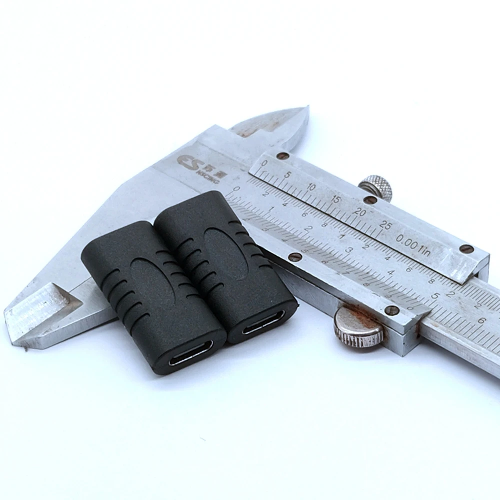 

1PC USB 3.1 Type-C Female to Female Coupler USB-C Converter Adapter Plug Support for Charging Connection Extension