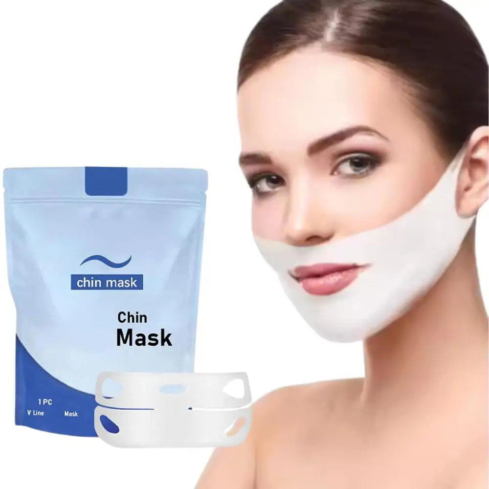 

V Shape Mask Patch Firming Facial Slimming Strap Double Chin Reducer Chin Up Mask Belt Face-Lifting Mask Skin Care