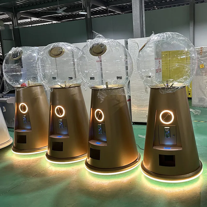 Giant Capsule Vending Machine Token Operated High Profit For Bowling Alleys Skating Rinks Billiard Clubs