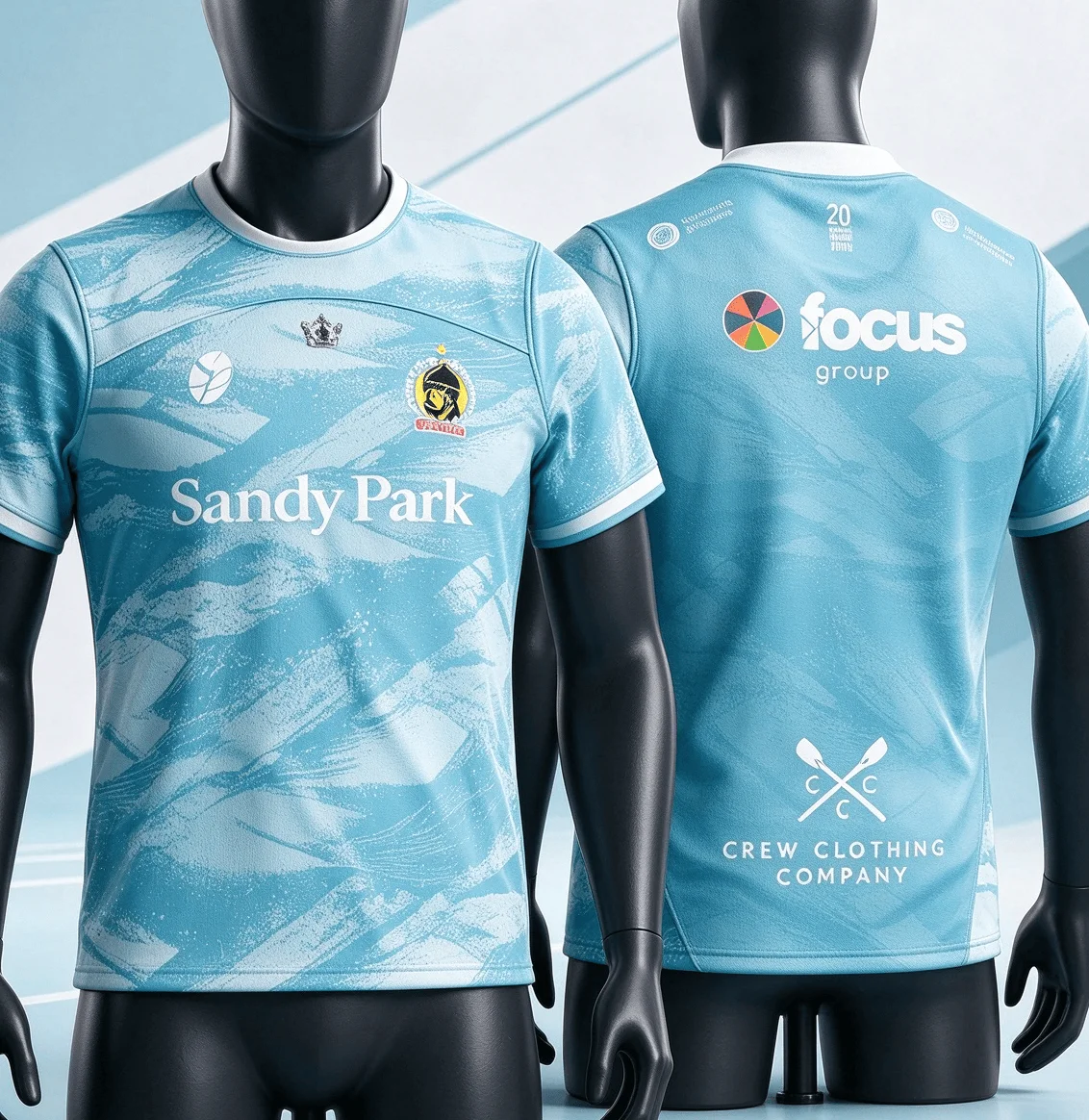 2026/27 Exeter Chiefs Parent-child Rugby Jersey, 3D Printed Mesh Breathable Football Jersey, Oversized Summer Quick Drying Shirt