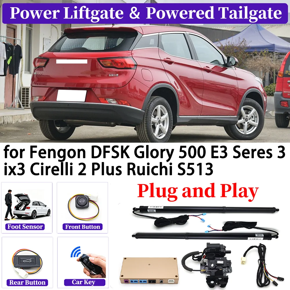 لـ Fengon DFSK Glory 500 E3 Seres 3 ix3 Cirelli 2 Plus Ruichi S513 باب خلفي كهربائي أوتوماتيكي للسيارة