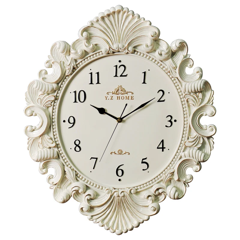 PQF Wall Clock Creative Living Room Bedroom Pocket Watch Mute Large Clock Quartz Clock Wall Clocks