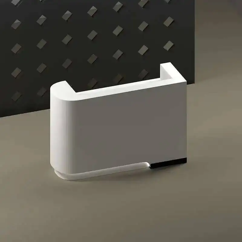 

Outfit Shop Simple Reception Desks Modern Originality White Customer Center Reception Counter Beauty Salon Furniture 접수카운터 FYRD