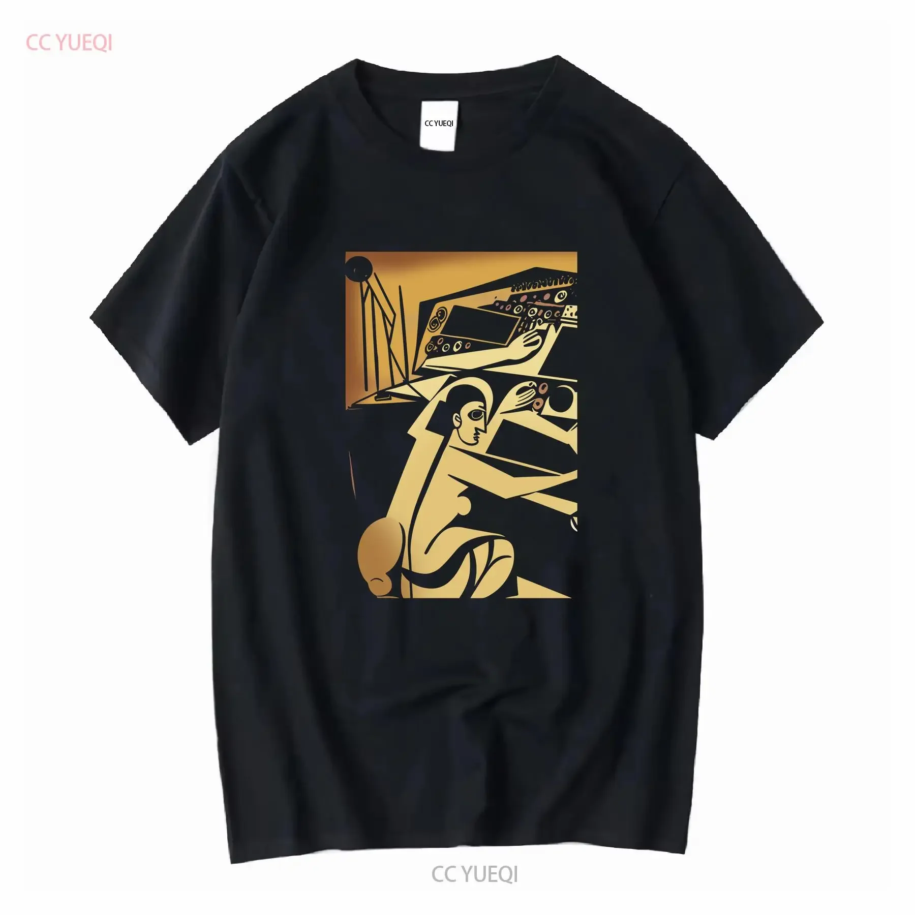 Pablo Picasso Synthesizer T Shirt Modular Synth Beat Maker Music Producer Analog Keyboard Player Dj long or short sleeves Soft