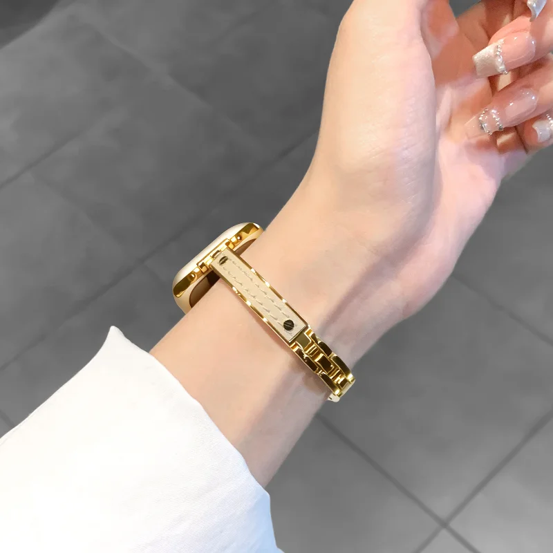 Metal Strap For Xiaomi band 10 Pro/9 Pro/ 8 Pro Sport Watchband for Redmi watch 6/5/4 Women Wristband Correa Bracelet