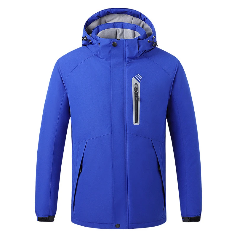 Men 8 Areas Heated Jacket USB Winter Outdoor Electric Heating Jackets Warm Sprots Thermal Coat Clothing Heatable Cotton Jacket